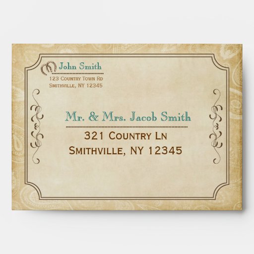 Western Style Invitations 5