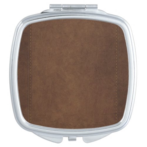 Western_styled Stitched_Leather_look Design Vanity Mirror