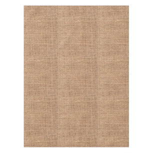 Western Table Cloth Burlap Print