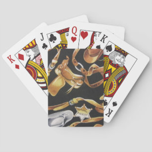 Western Tack Poker Cards