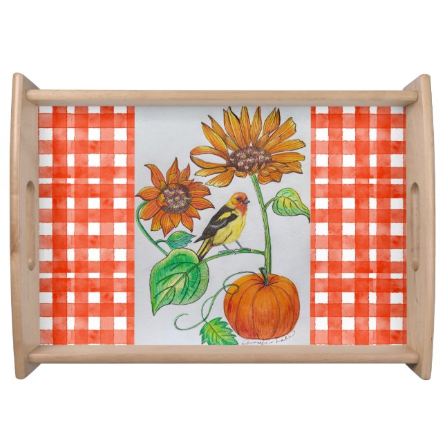 Western Tanager Tray (Front)