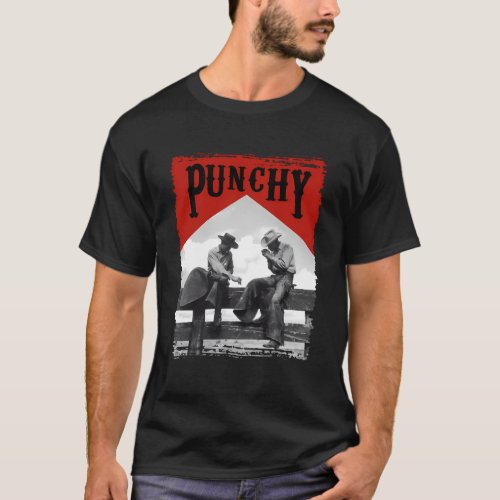 Western Texas Cowgirl Horse Rodeo Punchy Cowboy Ki T_Shirt