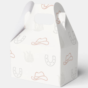 Western Theme Favor Box