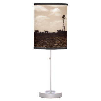 Western Theme Table Lamp