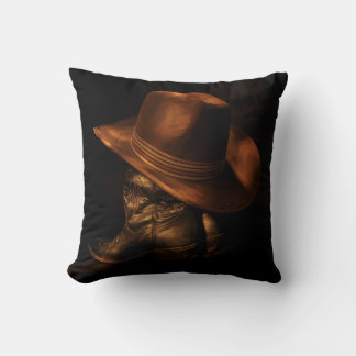 Western Throw Pillow