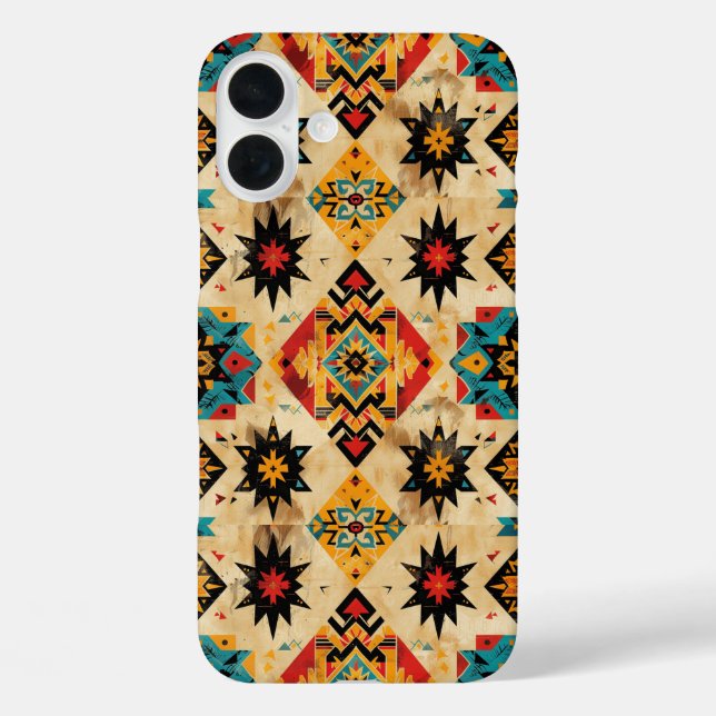 Western tiled pattern lovers  Case-Mate iPhone case (Back)