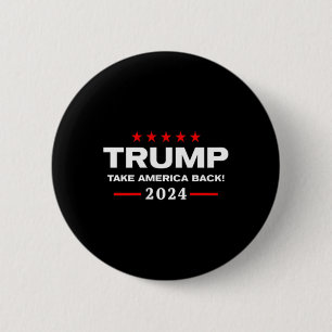 Western Trump Cowboy You Missed Trump 2024 Usa Fla Button