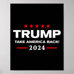 Western Trump Cowboy You Missed Trump 2024 Usa Fla Poster