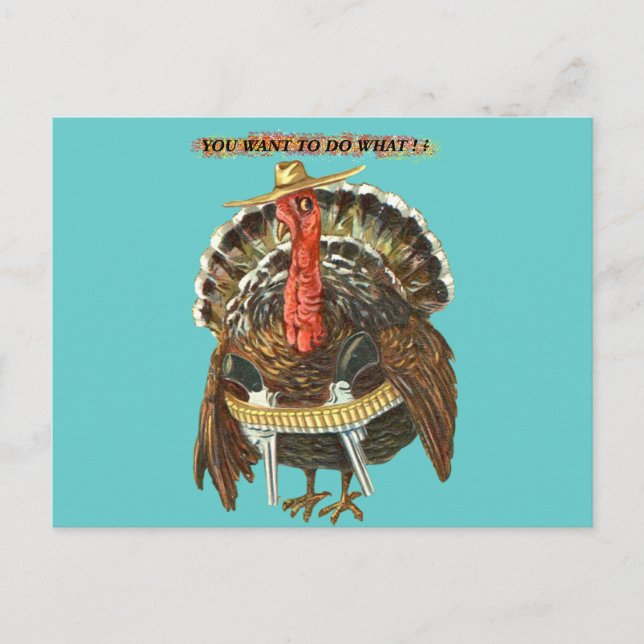 WESTERN TURKEY POSTCARD (Front)