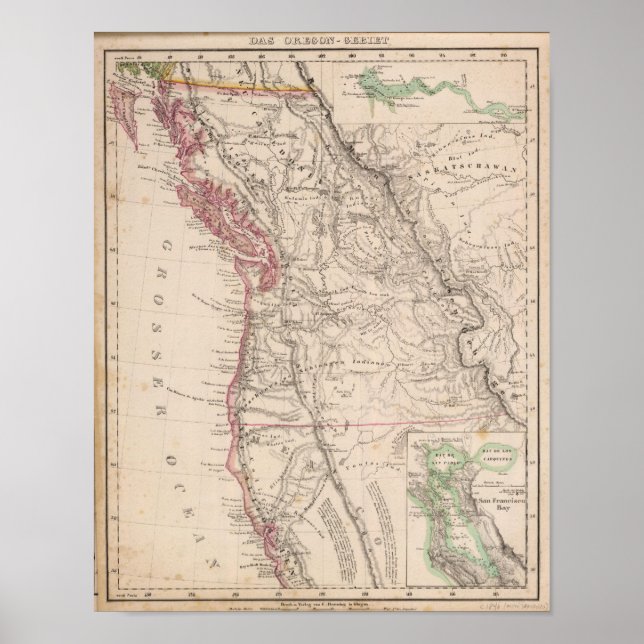 Western United States Poster (Front)