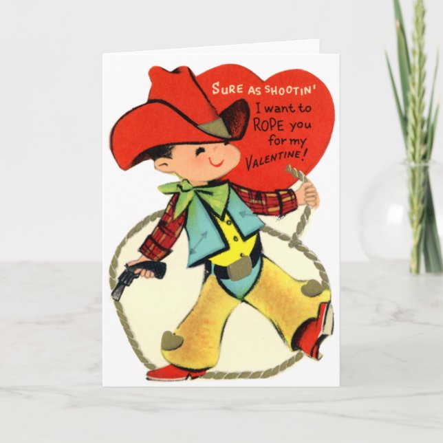 Western Valentine Card (Front)