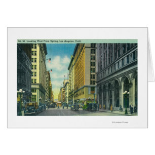 Western View of 7th Street from Spring Street