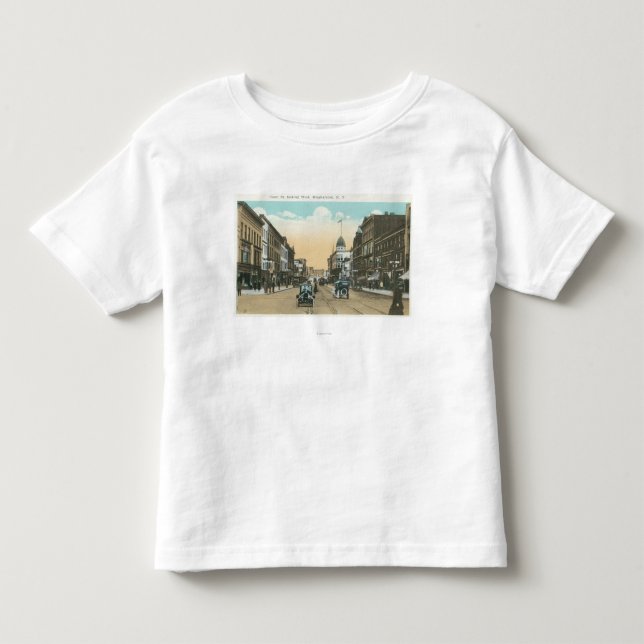 Western View of Court Street Toddler T-shirt (Front)