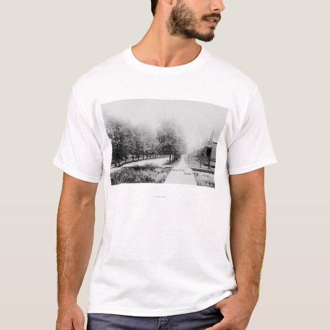 Western View of Parnell Avenue T-Shirt (Front)