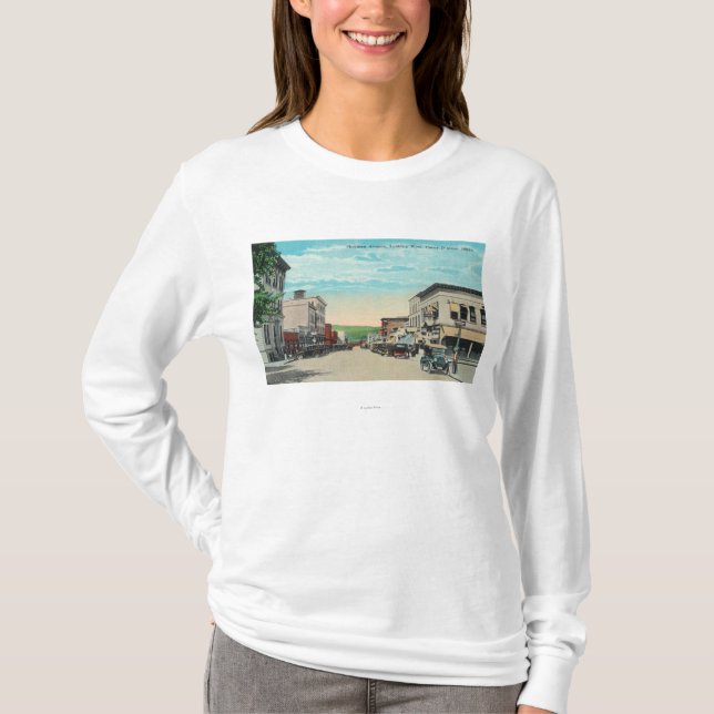 Western View of Sherman Avenue T-Shirt (Front)