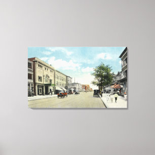 Western View of State Street Canvas Print