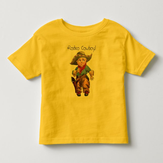 Western Vintage 1912 Lil' Cowboy Toddler T-Shirt (Front)