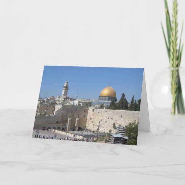Western Wall Card (Front)