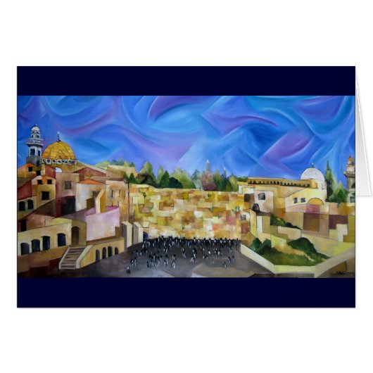 Western Wall Cards (Front Horizontal)