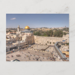 Western Wall Jerusalem Postcard