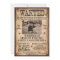 Western Wanted Birthday Invitation