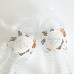 Western Water Bottle Labels
