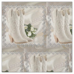 Western Wedding Cowboy Boots With Flowers Fabric