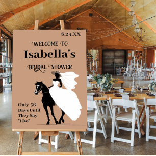 Western Wedding Foam Board