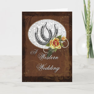 Western Wedding Invitation