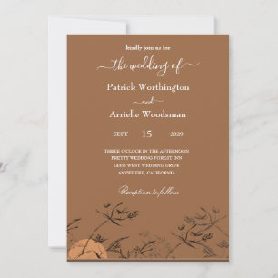 Western wedding invitations
