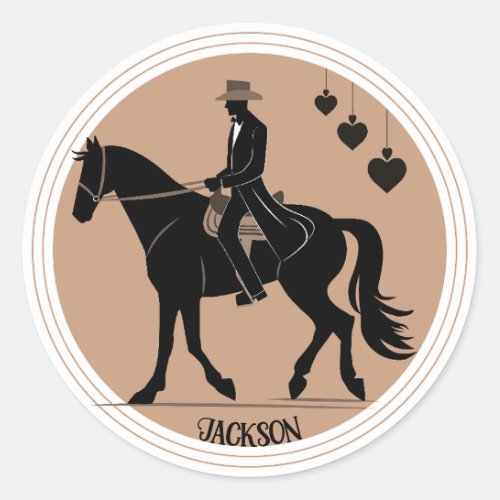 Western Wedding Sticker