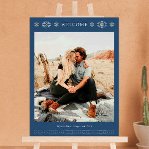 Western Wedding Welcome Sign, Rio Rancho Wedding Foam Board