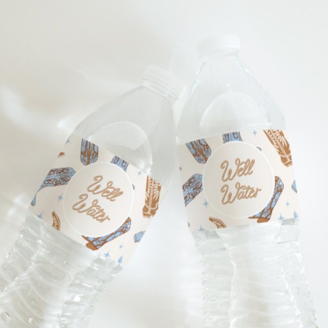 Western Well Water Bottle Labels (Creator Uploaded)