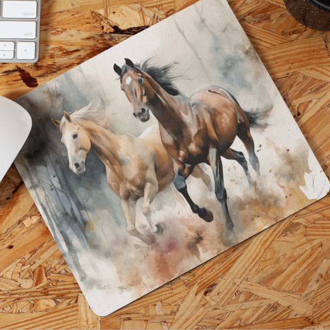 Western Wild Horse Mousepad (Creator Uploaded)