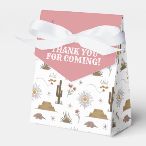 Western Wild West Cowgirl Birthday Party Favor Boxes