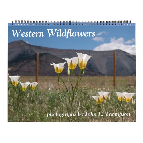 Western Wildflowers Calendar
