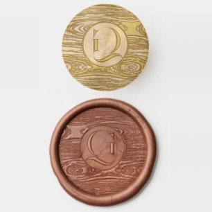 Western Wood Illusion Wax Seal Stamp