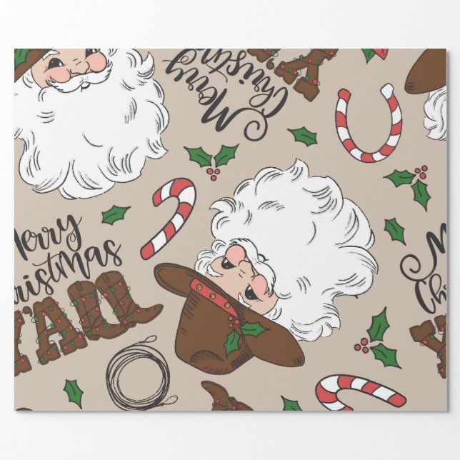 Western Wrapping Paper