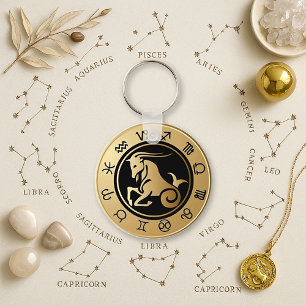 Western Zodiac - Capricorn Keychain