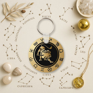 Western Zodiac - Leo Keychain