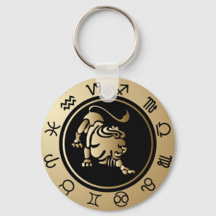 Western Zodiac - Leo Keychain