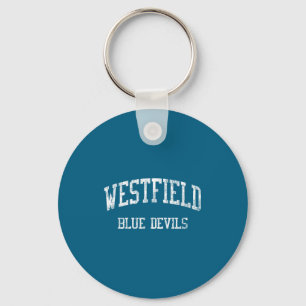 Westfield high school hs westfield nj vintage keychain
