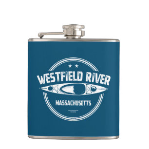 Westfield River Massachusetts Kayaking Flask
