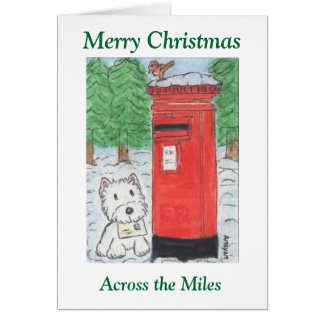 Across The Miles Birthday Cards - Invitations, Greeting 