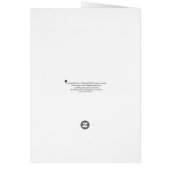 Westie Angel Greeting Card (Back)