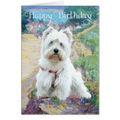 Westie at the Seashore (Front)