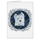 Westie Black Watch Tartan (Front)