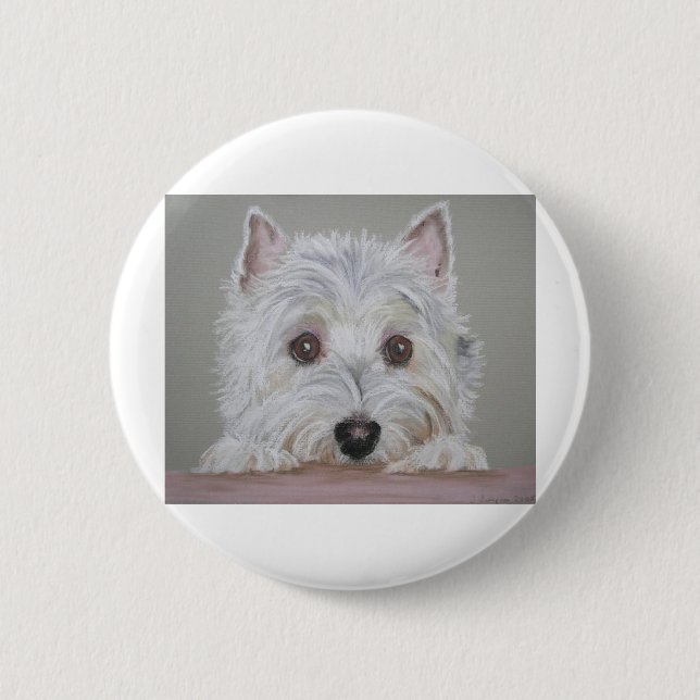 Westie Button (Front)