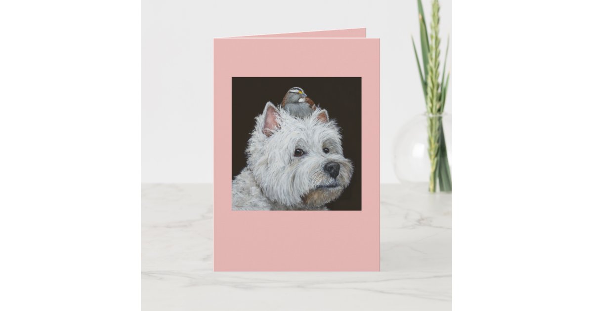 Westie card