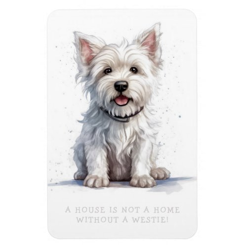Westie Cheeky Cute Adorable Magnet